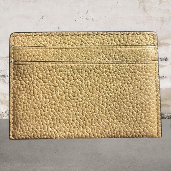 Michael Kors NWT Reed Large Card Holder Wallet MK Signature Logo Camel Leather - Picture 3 of 5